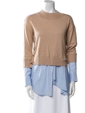 VERONICA BEARD Layered Pullover Sweater Top